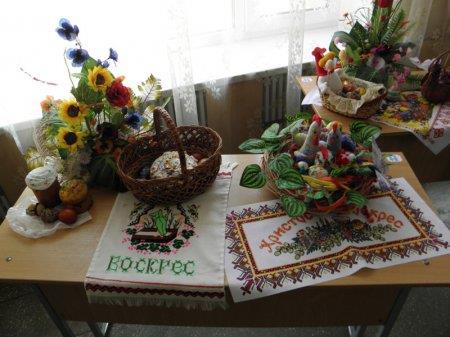 Виставка пасхальних композицій в колегіумі