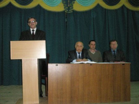 Зустріч учнів 11 класів з ректором Національного університету водного господарства та природокористування