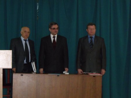 Зустріч учнів 11 класів з ректором Національного університету водного господарства та природокористування