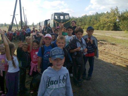 Вересневі екскурсії молодших школярів "Поліським трамваєм"