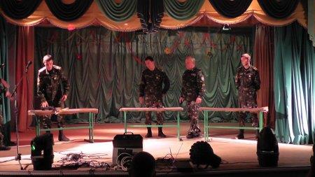 Показовий виступ учнів військово-спортивного профілю