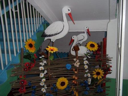 Куточок національного виховання у гуртожитку Володимирецького районного колегіуму