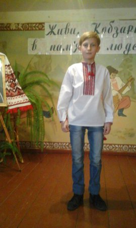 Живи, Кобзарю, в пам’яті людській