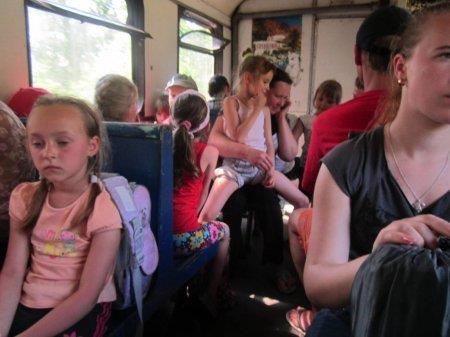 Екскурсія вузькоколійною залізницею