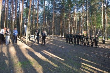 Показовий виступ учнів військово-спортивного профілю