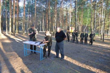 Показовий виступ учнів військово-спортивного профілю