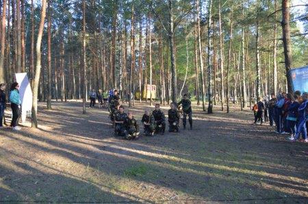Показовий виступ учнів військово-спортивного профілю