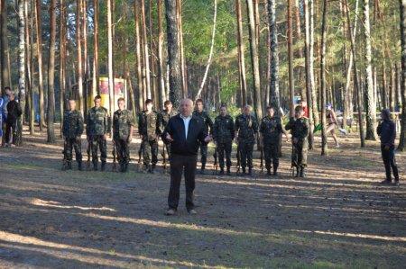 Показовий виступ учнів військово-спортивного профілю