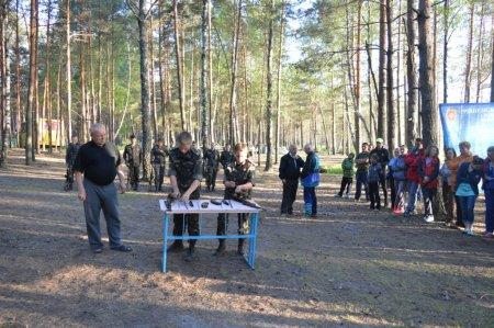 Показовий виступ учнів військово-спортивного профілю