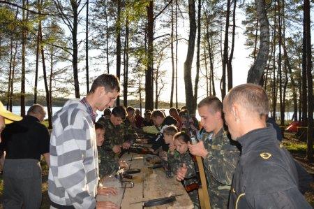 Показовий виступ учнів військово-спортивного профілю