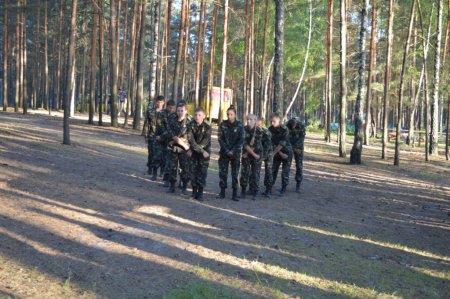 Показовий виступ учнів військово-спортивного профілю