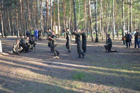 Показовий виступ учнів військово-спортивного профілю