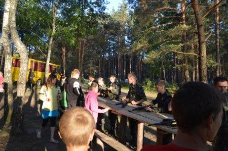 Показовий виступ учнів військово-спортивного профілю