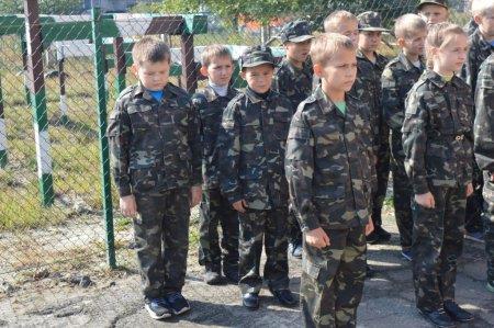 Посвята у члени військово-патріотичного об'єднання "Захисник України"
