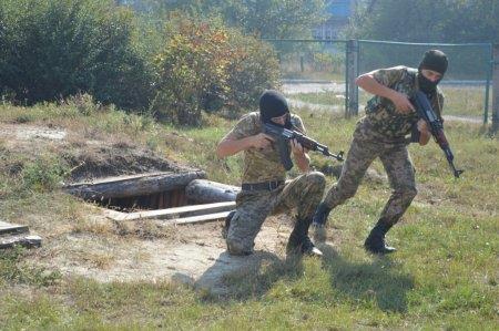 Посвята у члени військово-патріотичного об'єднання "Захисник України"