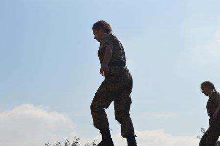 Посвята у члени військово-патріотичного об'єднання "Захисник України"