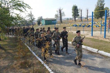 Посвята у члени військово-патріотичного об'єднання "Захисник України"