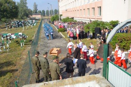 Посвята у члени військово-патріотичного об'єднання "Захисник України"