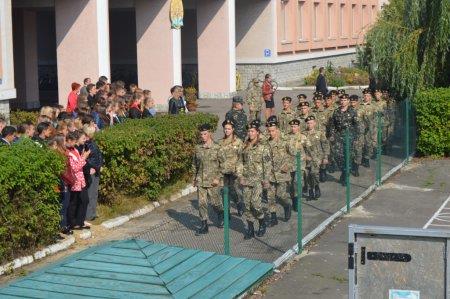 Посвята у члени військово-патріотичного об'єднання "Захисник України"