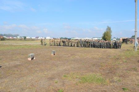 Посвята у члени військово-патріотичного об'єднання "Захисник України"