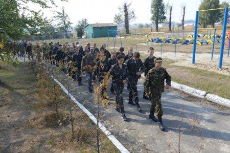 Посвята у члени військово-патріотичного об'єднання "Захисник України"