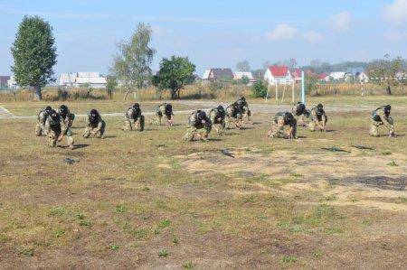 Посвята у члени військово-патріотичного об'єднання "Захисник України"