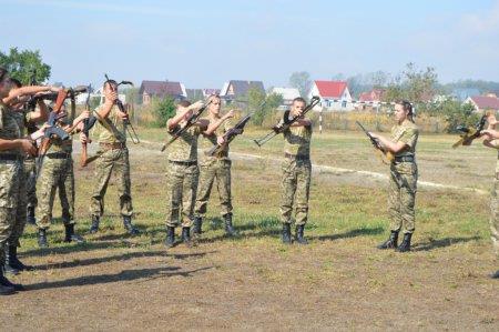 Посвята у члени військово-патріотичного об'єднання "Захисник України"