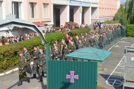 Посвята у члени військово-патріотичного об'єднання "Захисник України"