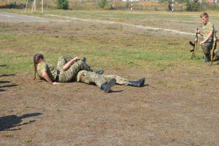 Посвята у члени військово-патріотичного об'єднання "Захисник України"