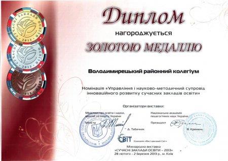 Сучасні заклади освіти - 2013