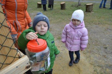 Відкриття міні-зоопарку «Пташине царство»