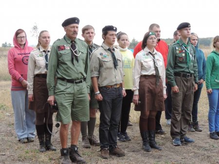 Пластуни колегіуму закривають таборовий сезон