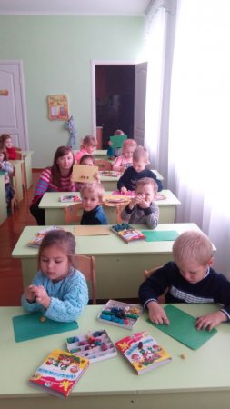 заняття з ліплення «Гриби для лісових звіряток»