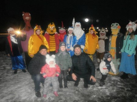 Відкриття головної ялинки району