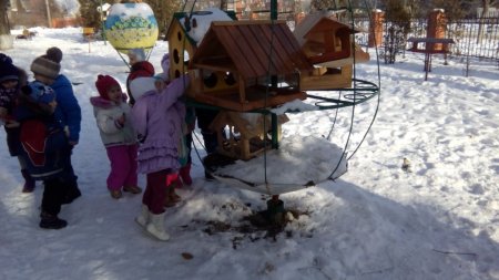 « З гостинцями до годівнички»