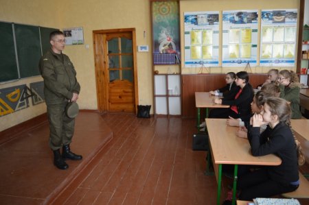 зустріч з учасником бойових дій