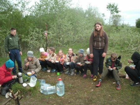 Пластуни на окружному Святі Весни