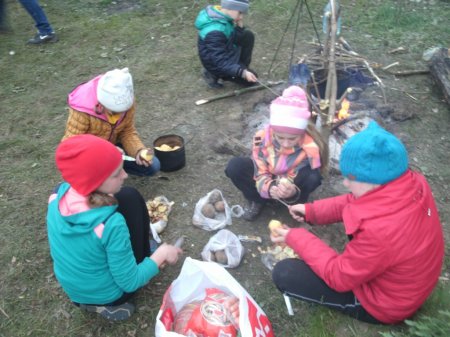 Пластуни на окружному Святі Весни