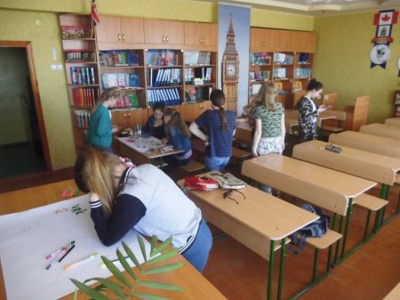 Перший день роботи табору "Соняшник" для учнів 7-8 класів