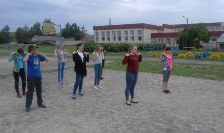 третій день роботи літнього мовного табору "Соняшник"