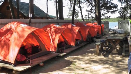 Перший день роботи англомовного табору "Поліглот" для учнів 6-9 класів