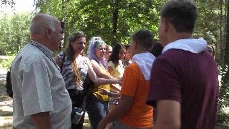 Перший день роботи англомовного табору "Поліглот" для учнів 6-9 класів