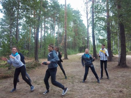 П'ятий день роботи табору ІІ зміна