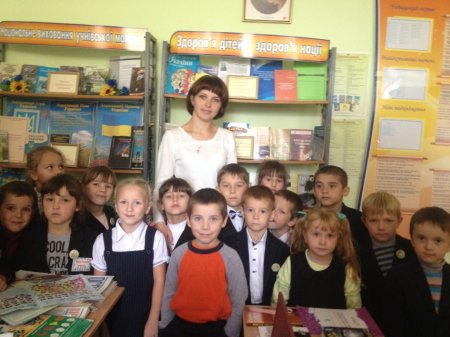 Екскурсія в бібліотеку 03.10.17 р