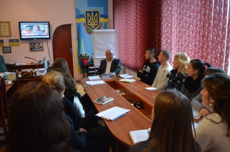 Зустріч з молодими вчителями