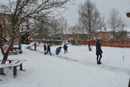 Зимові розваги на перервах