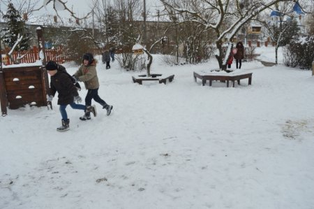 Зимові розваги на перервах