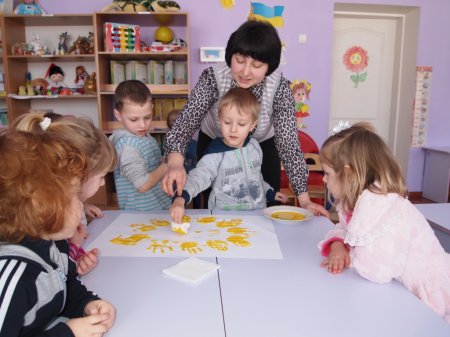 Заняття з зображувальної діяльності 