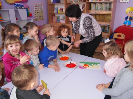 Заняття з зображувальної діяльності 