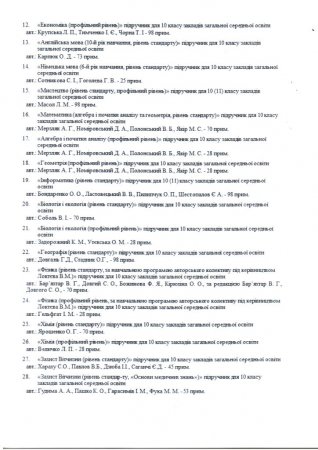 Підручники  для 5 та 10 класів на 2018 - 2019 н.р.